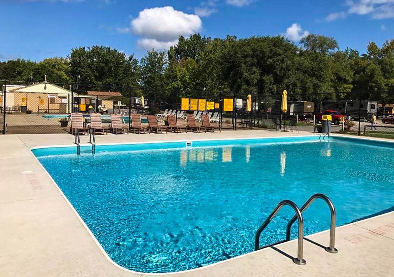 Sandusky Koa Holiday Campground Hotell Exteriör bild